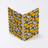 Goshuincho | Large size (B6) | Silver paulownia | Hand-dyed Japanese paper Goshuincho Snake stomach style Made in Japan | Kyoto craftsman workmanship 【 Fuwa Market Original 】 Fuwa Market