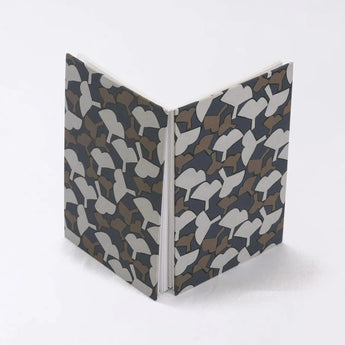 Goshuincho | Large size (B6) | Silver paulownia | Hand-dyed Japanese paper Goshuincho Snake stomach style Made in Japan | Kyoto craftsman workmanship 【 Fuwa Market Original 】 Fuwa Market