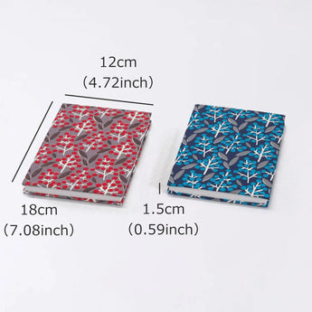 Goshuincho | Large size (B6) | Nantensu | Hand-dyed Japanese paper Goshuincho Snake stomach style Made in Japan | Kyoto craftsman made 【 Fuwa Market Original 】 Fuwa Market