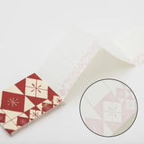 Snake stomach memo pad | Iroshibako red / blue | Japanese paper memo paper | Haibara (Haibara) Haibara