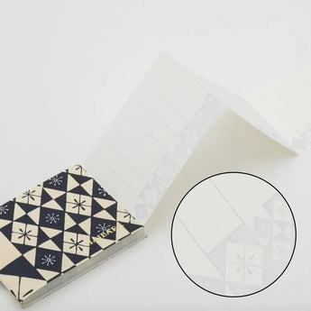 Snake stomach memo pad | Iroshibako red / blue | Japanese paper memo paper | Haibara (Haibara) Haibara