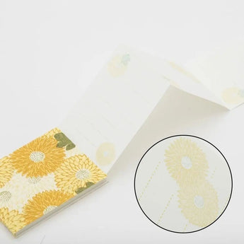 Snake stomach memo book | Juyougi Aka / Ki | Japanese paper memo paper | Haibara (Haibara) Haibara