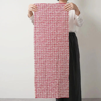 Handkerchief | Hisagoaji Sashiko (Hisagoaji) Cloth | 100% Cotton | Pear Orchard Dyeing, Dyeing | Todaya Store Todaya Store (Pear Orchard Dyeing)