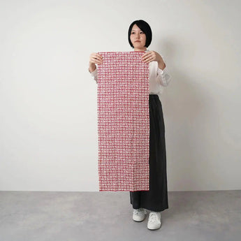 Handkerchief | Hisagoaji Sashiko (Hisagoaji) Cloth | 100% Cotton | Pear Orchard Dyeing, Dyeing | Todaya Store Todaya Store (Pear Orchard Dyeing)