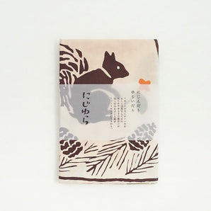 Hand towel | 100% cotton | Kinmokusei and lis | Dyeing | Nijiyura 