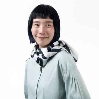 Wind bath Svall (wave) scarf