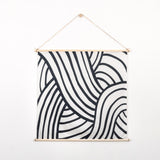 Wind bath Svall (wave) tapestry
