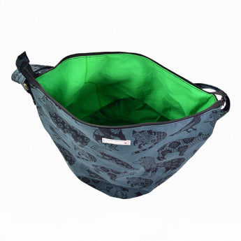 makumo Makumo text style jagaimo bag animal