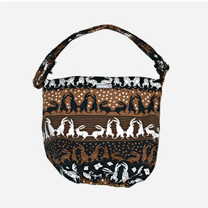 Makumotekisutairu | Jagaimo Bag Shoulder Bag Usagi Tribe Brown 