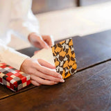 Carnet de notes | Prunier | Papier washi teint à la main Carnet de notes bloc fabriqué au Japon | Format bonheur | Papeterie 【 Fuwa Market Original 】 Fuwa Market