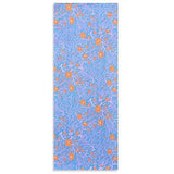 Hand-dyed Tie-dye | Roubai and Cat Willow Pattern | White / Blue Indigo / Light Green | Silk (Tokai Raw Material) | Kyoto Tomodan Tomodan