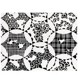 Hand-dyed | Bamboo grass | Vermilion glass / Deep blue | Silk (Special Okayama production) | Kyoto Tomodan Tomodan