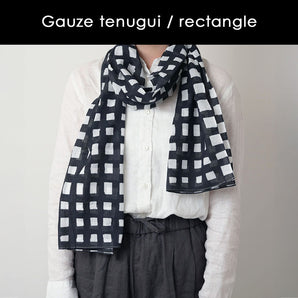 Gauze Scarf | 100% Cotton | Shi-ca-ku | Dyeing | Niji Yura 