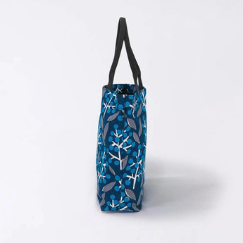 Tote bag (vertical type) | Nanten | Hand-dyed raw fabric Umbrella cloth 100% cotton bag Japan-made | Kyoto craftsman workmanship 【 Fuwa Market Original 】 Fuwa Market