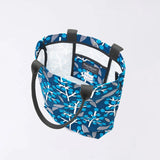 Tote bag (vertical type) | Nanten | Hand-dyed raw fabric Umbrella cloth 100% cotton bag Japan-made | Kyoto craftsman workmanship 【 Fuwa Market Original 】 Fuwa Market