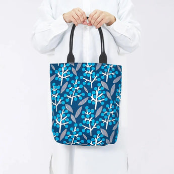 Tote bag (vertical type) | Nanten | Hand-dyed raw fabric Umbrella cloth 100% cotton bag Japan-made | Kyoto craftsman workmanship 【 Fuwa Market Original 】 Fuwa Market