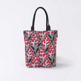 Tote bag (vertical type) | Nanten | Hand-dyed raw fabric Umbrella cloth 100% cotton bag Japan-made | Kyoto craftsman workmanship 【 Fuwa Market Original 】 Fuwa Market