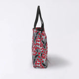 Tote bag (vertical type) | Nanten | Hand-dyed raw fabric Umbrella cloth 100% cotton bag Japan-made | Kyoto craftsman workmanship 【 Fuwa Market Original 】 Fuwa Market