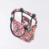 Tote bag (vertical type) | Nanten | Hand-dyed raw fabric Umbrella cloth 100% cotton bag Japan-made | Kyoto craftsman workmanship 【 Fuwa Market Original 】 Fuwa Market