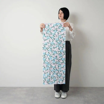 Handkerchief | Purple Sunflower | 100% Silk | Pear Garden Dyeing, Dyeing | Todaya Store Todaya Store (Pear Garden Dyeing)