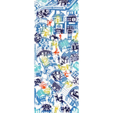 Hand towel | Oedo Nihonbashi | 100% cotton | Pear garden dyeing, dyeing | Todaya shop Todaya shop (Pear garden dyeing)