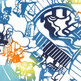 Hand towel | Oedo Nihonbashi | 100% cotton | Pear garden dyeing, dyeing | Todaya shop Todaya shop (Pear garden dyeing)