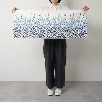 Handkerchief | Tade (Persicaria) Cloth | 100% Silk | Pear Garden Dyeing Injection Dyeing | Todaya Store Todaya Store (Pear Garden Dyeing)