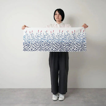 Handkerchief | Tade (Persicaria) Cloth | 100% Silk | Pear Garden Dyeing Injection Dyeing | Todaya Store Todaya Store (Pear Garden Dyeing)