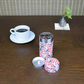 Tea caddy | Pine tree bark | Hand-dyed Japanese paper Tea container Made in Japan | Happiness pattern series 【 Fuwa Market Original 】 Fuwa Market