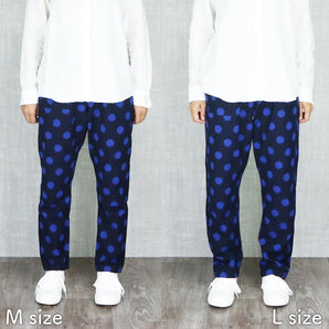 【ボトムス】久留米絣 もんぺ チアーズ ソーダ S M L うなぎの寝床