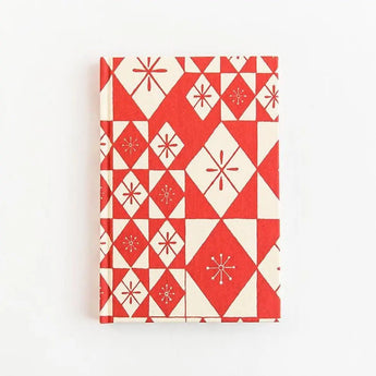 Nort Colored Bamboo Rod Red / Blue | Chiyogami Notebook | Haibara (Haibara) Haibara