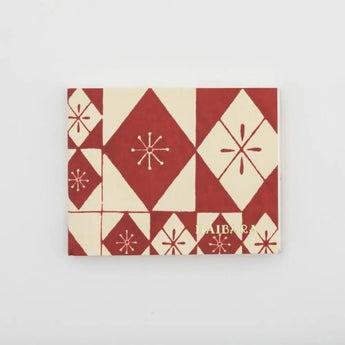 Snake stomach memo pad | Iroshibako red / blue | Japanese paper memo paper | Haibara (Haibara) Haibara