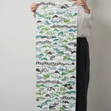 Handkerchief | Dragon Mountain Play Cloth | 100% Silk | Pear Garden Dyeing, Staining | Toda Shop Toda Shop (Pear Garden Dyeing)