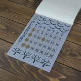 Yotsume Dyed Cloth Calendar 2026 | A Year Depicting Japan's Four Seasons and Everyday Nature | Yotsume Dyed Cloth Yotsume Dyed Cloth