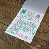 Yotsume Dyed Cloth Calendar 2026 | A Year Depicting Japan's Four Seasons and Everyday Nature | Yotsume Dyed Cloth Yotsume Dyed Cloth