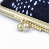 Yotsume-dyed cloth mouth SASHIKO blue-green