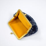 Yotsume-dyed cloth mouth SASHIKO blue-green