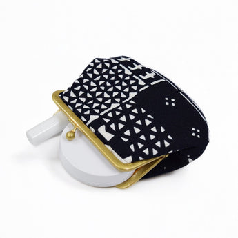 Yotsume dyed cloth edge, mouth SASHIKO cotton cloth, indigo blue