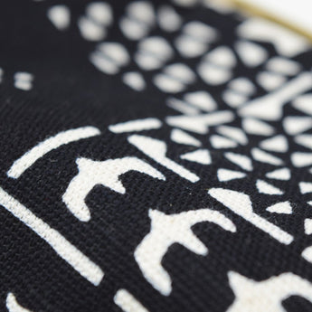 Yotsume dyed cloth edge, mouth SASHIKO cotton cloth, indigo blue