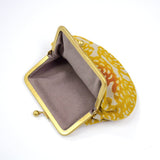 Yotsume teinture sur tissu Gama-guchi SASHIKO motif floral sans quantité Souffle de montagne